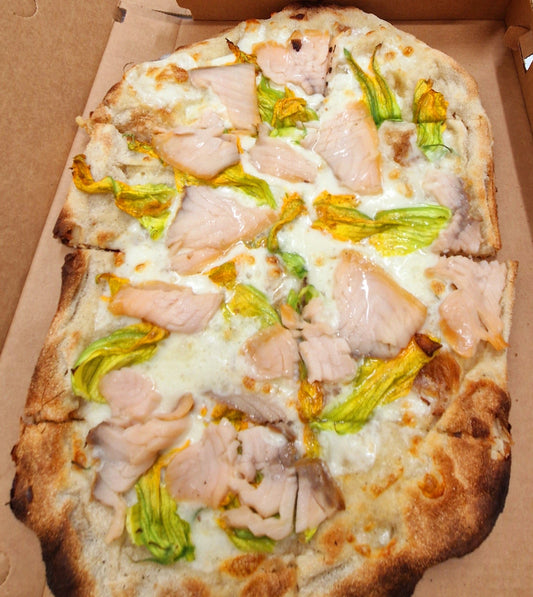 Fiori di Zucca e Salmone